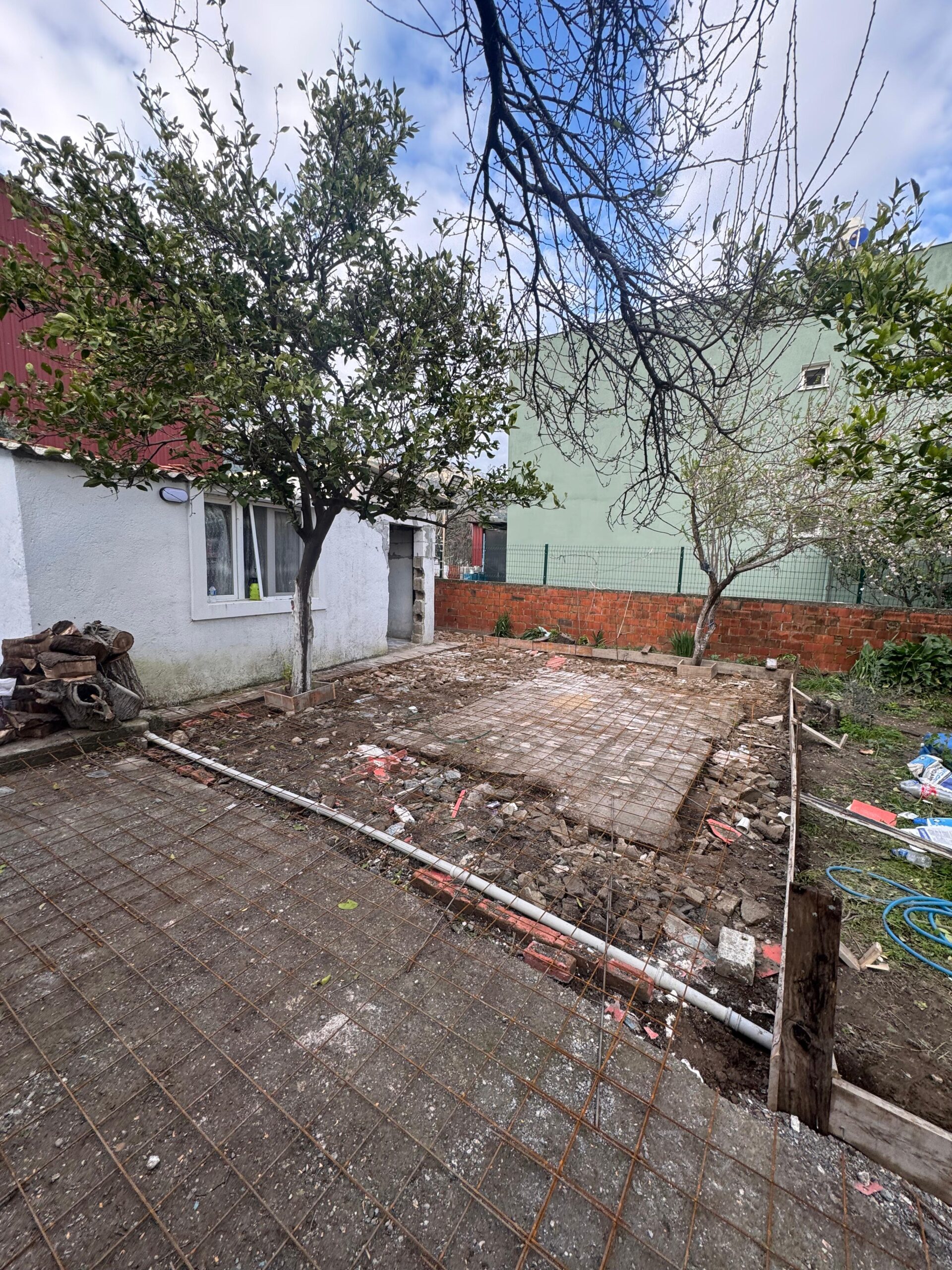 Beton ve Kalebodur İşlemi — 1 - inşaat projesi