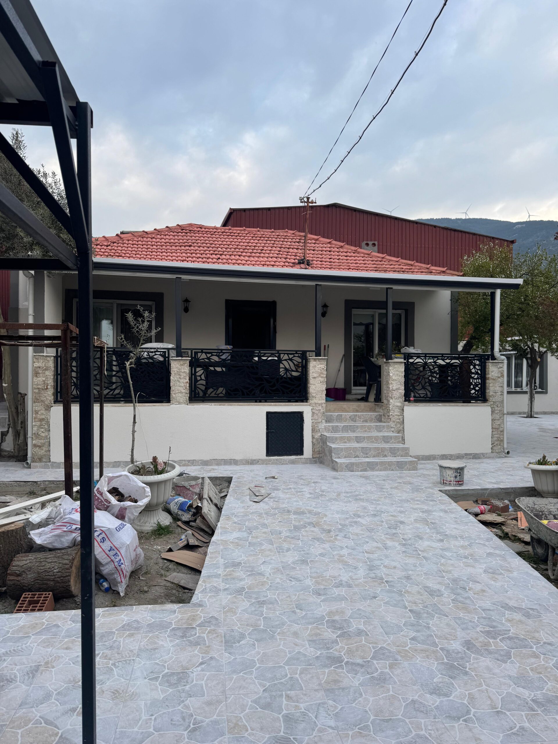 Beton ve Kalebodur İşlemi — 4 - inşaat projesi
