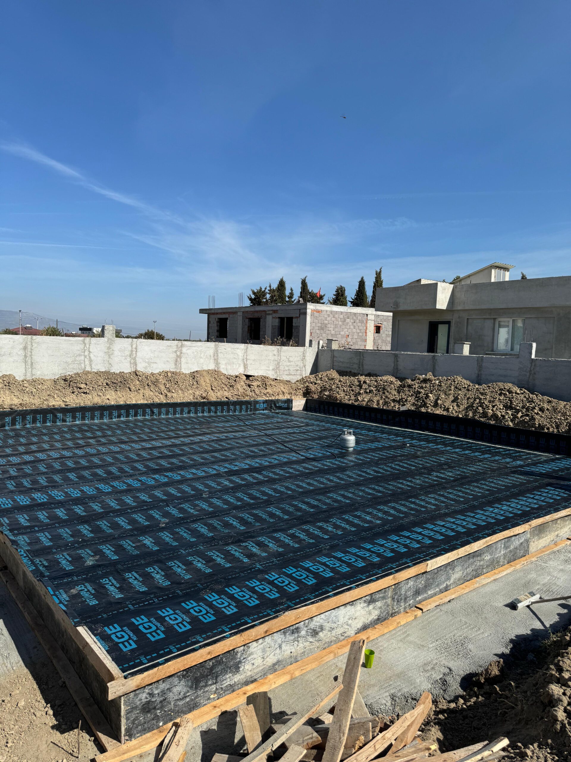 Villa İnşaatı — 1 - inşaat projesi